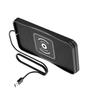 Car Charging Pad, 20W Fast Wireless Phone Charger Cell Phone Charging Mat Fit for Samsung Galaxy S25 S24 1m USB Cable