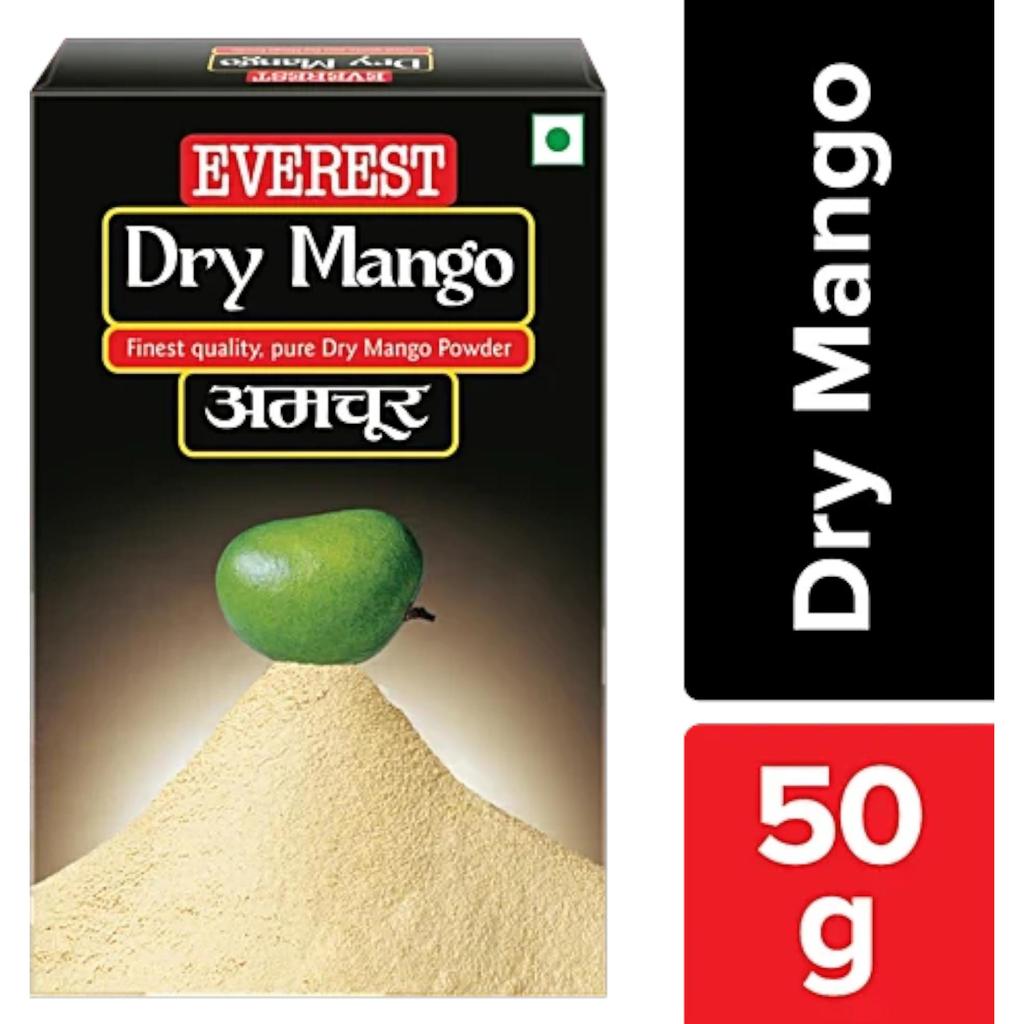 Everest Dry Mango Powder 50 g Tangy Amchur for Curries Marinades Snacks Bold Flavor Enhancer for Global Home Cooking