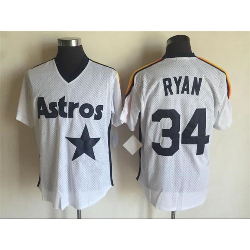 Vintage Houston Astros Baseball Jersey Embroidered Unisex Sport Shirt Lightweight Cotton Tee