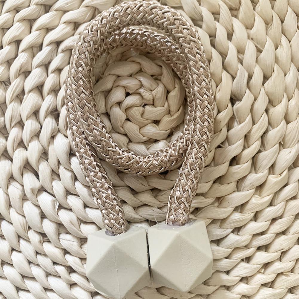 CHOSUR Magnetic Polyester Curtain  Tieback Holder Hooks Ball Buckle Clip Home Decor