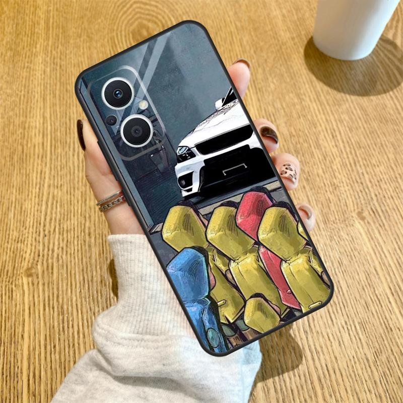 

Boy Girl See Cool Sports Car Drift Funda For OPPO Reno 10 11 12 13 14 Pro 14F 13F 12F 11F 7 8 Lite OPPO Find X5 X8 X9 Pro Case OPPO Find X8