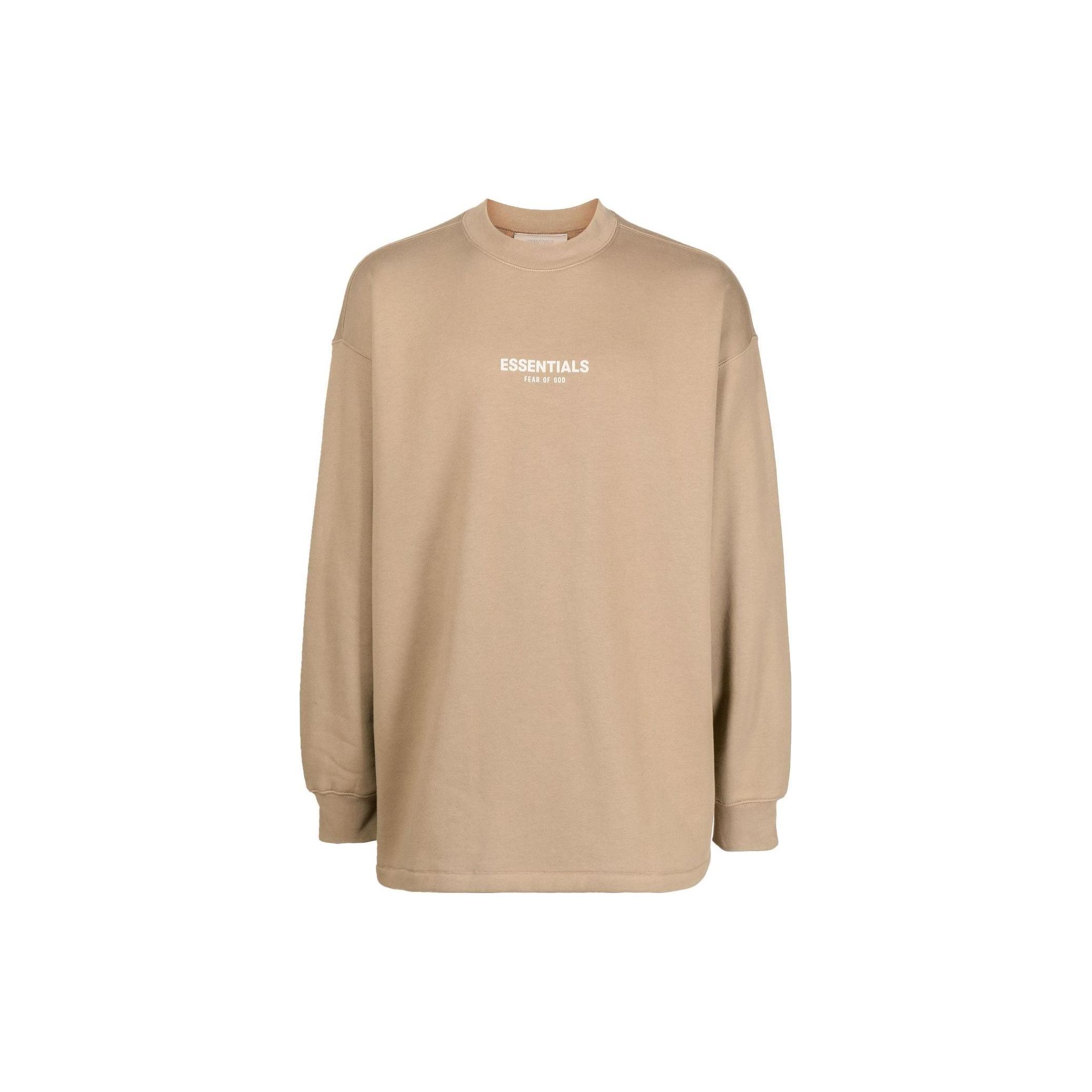 

Fear of God Essentials Relaxed Crewneck Oak Men Tops Green 192BT212075F XXS