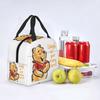 HTSW Cute Winnie the Pooh Bento Box, Stylish Insulated Lunch Bag, Perfect for Commuting, School, Travel, and Outdoor Activities, Unisex