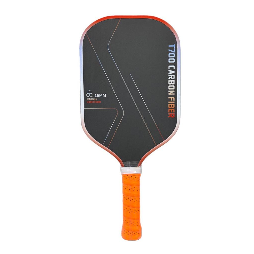 Paletă Pickleball din Fibră de Carbon T700 cu Glazură Texturată Pânză, Grosime 16 mm, Calitate Profesională pentru Competiție.
