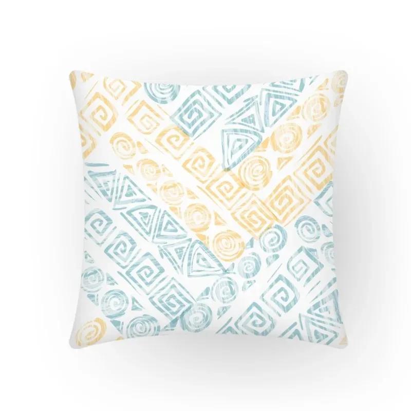 

Геометрический скандинавский стиль, украшение для дома, креативное украшение интерьера, наволочка, диван, цветная подушка, наволочка, украшение 30x30cm бежевый