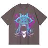 230 Gsm 100% Cotton Solo Leveling V21 Print Unisex Heavy Cotton T Shirt