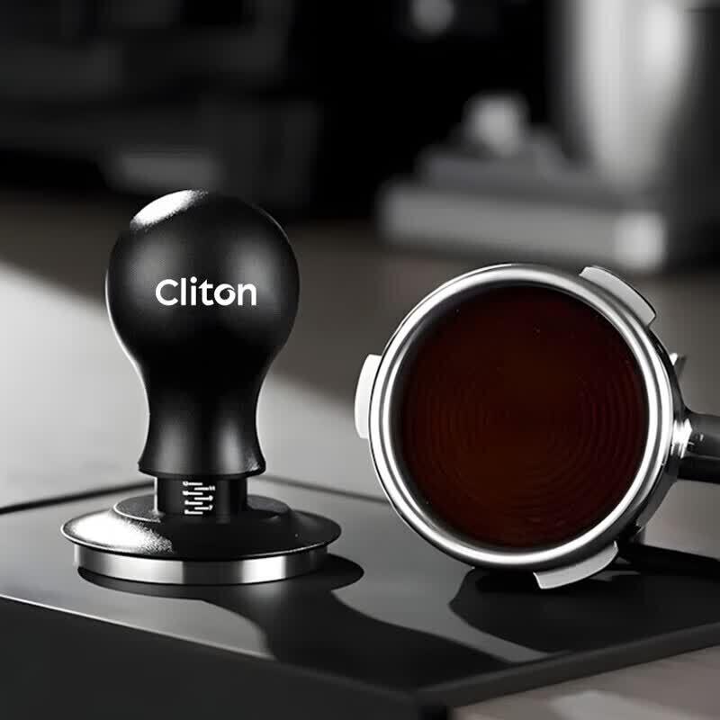 CLITON 58mm Coffee Tamper & Distributor