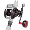New 13+1 Bearing Left/Right Fishing reel with Digital Display Fishing Line Counter Saltwater Carp Reel 6.3:1 Casting Scroll Tool