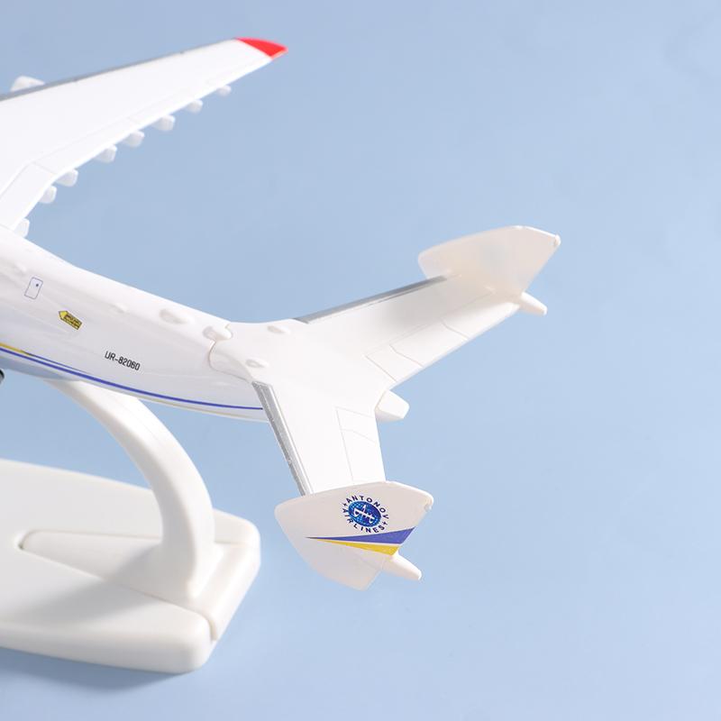 1:400 20cm Legierung An-225 Flugzeugmodell Spielzeug 8 Zoll Ukraine Bemalt Mriya Transporter Ausstellungsmodell Flugzeug für Sammlung