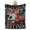Team Hollanov Heated RivaIry Ilya Rozanov Blanket Winter Comfortable Throw Blanket For Boy Sofa Home Flannel Bedspread Bed Cover