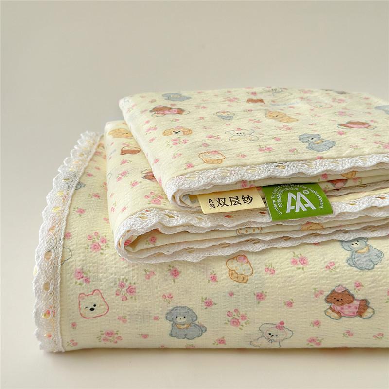 

Мягкая Простыня с Принтом, Дружелюбное к Коже Постельное Белье, Простыни в Кружевном Стиле Для Дома, Sábanas Para Cama (Наволочка Нужен заказ) 120x230cm 3pcs set