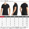 [Shuanau] Men's Short-Sleeved Sauna Shirt, Sauna Suit, Heat Shirt, Sweat-Inducing Innerwear, Diet, Sportswear, Running Wear, Washable, Weight Loss, Wa