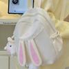 Cartable oreilles de lapin mignon haute valeur petit sac à dos pour enfants nouveau style japonais ins sac à dos mini fille douce