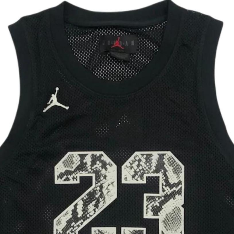 Jordan Digital Brand Logo Comfortable Fashion Sleeveless Basketball Vest Unisex Tops Black CI0304-010