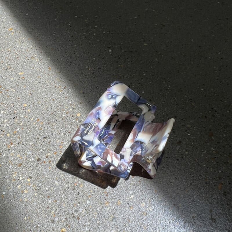 

mosxe Purple rain hair-clip purple