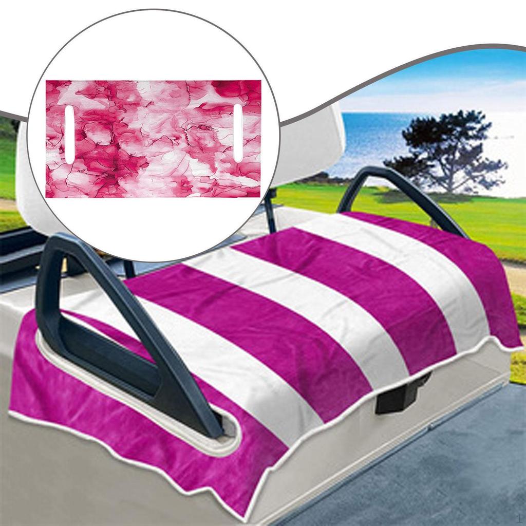 Durable Microfiber Multi-Purpose Golf Seat Cover Essential Accessory for Lovers