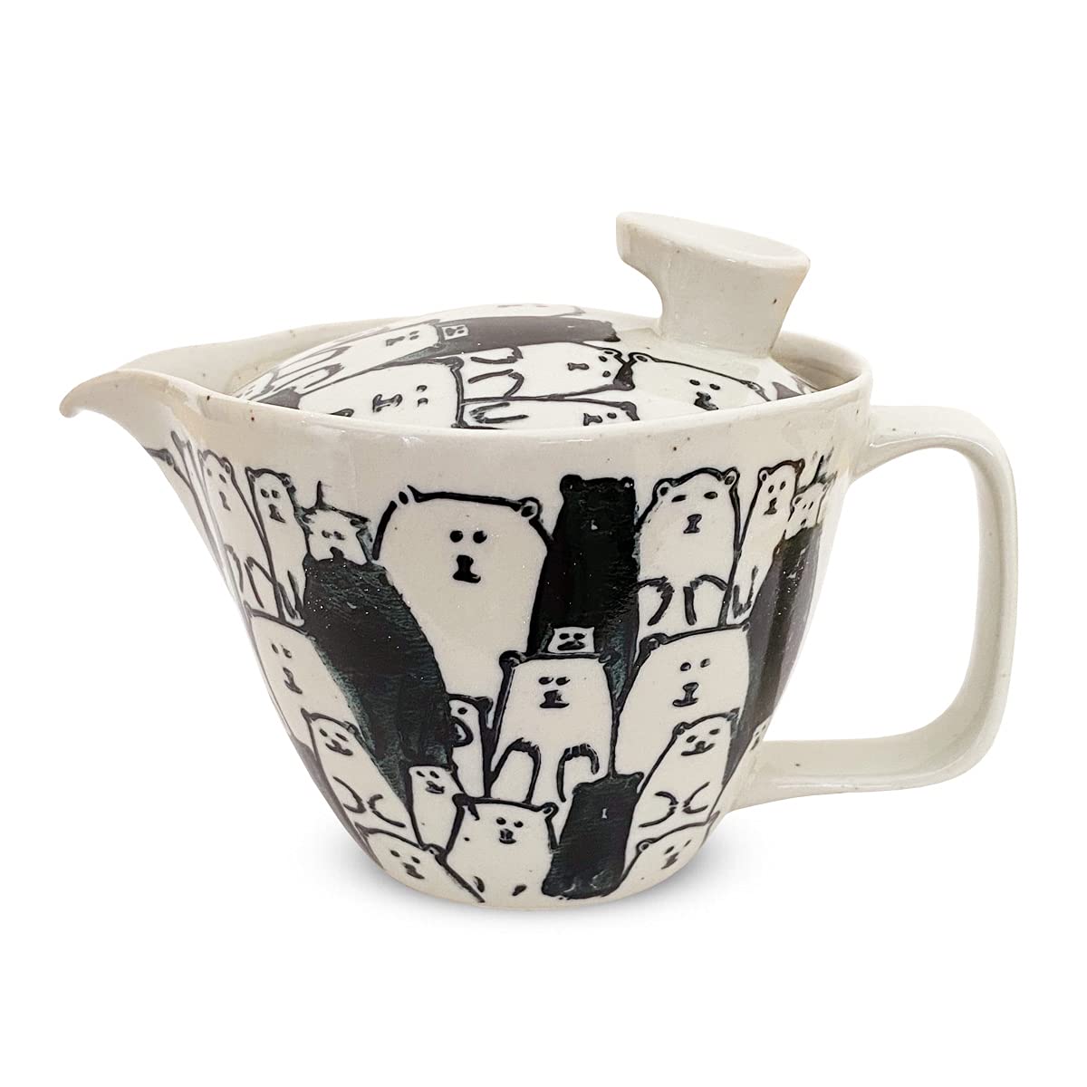 

Обеденный чайник 240 мл для Хасами Сделано в Медведях PNO604382 J-kitchens Ситечко, Вместимость, 1-2 человека, Посуда, Япония, Дизайн, Черный, Маленький,