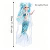 Sequined Mermaid Princess Toy Multi Joints Movable Mermaid Interactive Toys Mermaid Doll  Kids Toy