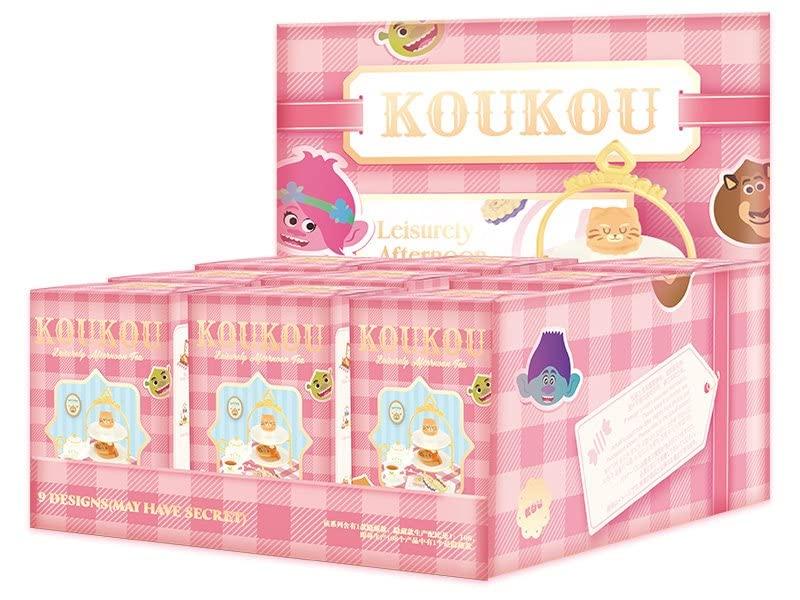 

POP MART KOUKOU Afternoon Tea Series Trading Figure Box of 9 PVC&ABS