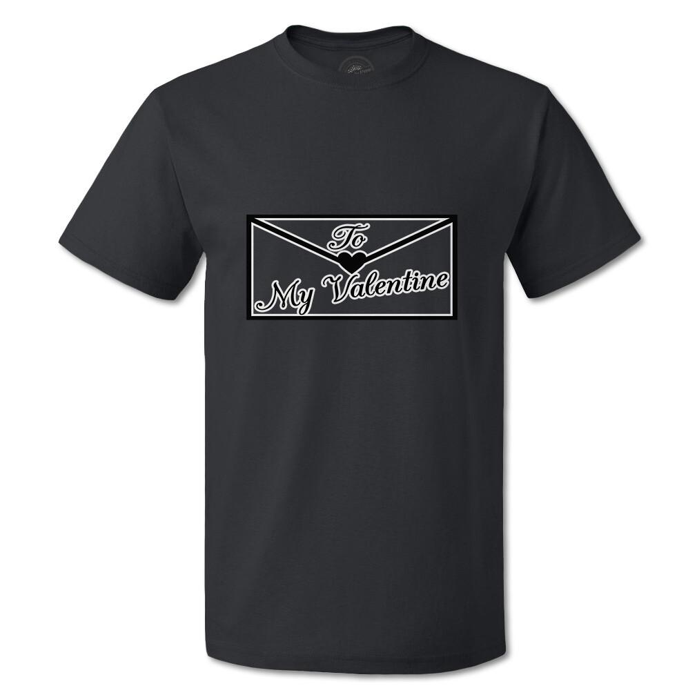 Funny Graphic T Shirts To My Valentine Holidays and Occasions Valentines Day Top XL