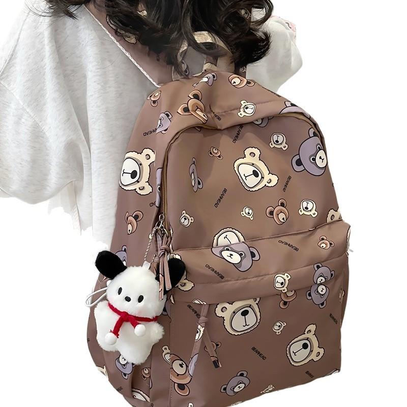 Schoolbag Spring and Summer New College Style Backpack Large Capacity Cute Junior High School College Student Women's Schoolbag High Value