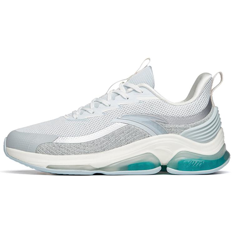 

New Anta Cushioning Breathable Wear-Resistant Slip-Resistant Low-Top Running Shoes Men s Blue Gray White 112145502-6 41