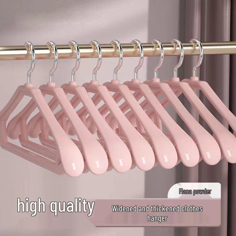 Traceless Non-Slip Wide Shoulder Drying Rack for Winter Coats and Cotton Clothes