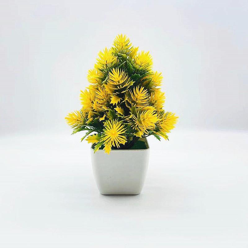 Fünf Simulieren Zwanzig Große Kiefernnadeln Grünpflanzen Topfpflanzen Desktop-Dekoration