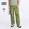 Men's Easy-Care Wide-Leg Paratrooper Cargo Pants