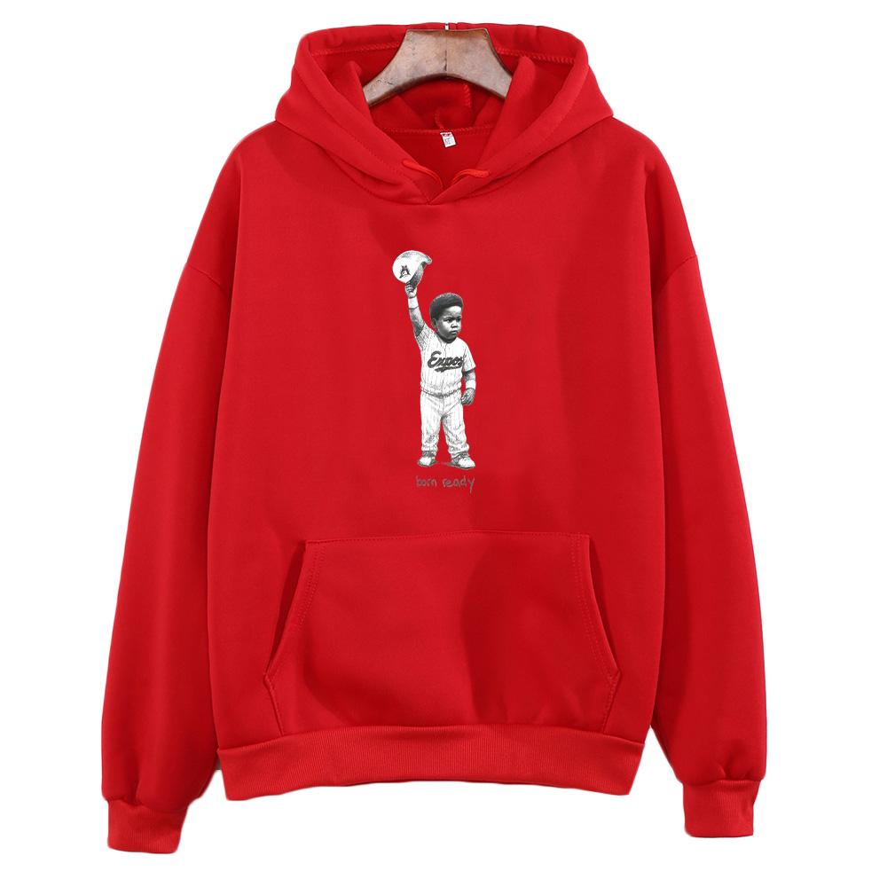 Born Ready Graphic Hoodies Vladdy Born Ready Legendary Sportswear Autumn Winter Long Sleeve Hoody Unisex Fashion Y2K Sweatshirts