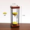 Retro Glass Hourglass Timer - 30 or 60 Minutes Desktop Ornament, Perfect for Graduation Gifts