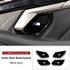 BAAK1 New 2025 For BMW 5 Series G60 2024 Car Interior Door Bowl Decorative Plate Door Handle Puller Protection Sticker Car Accessories
