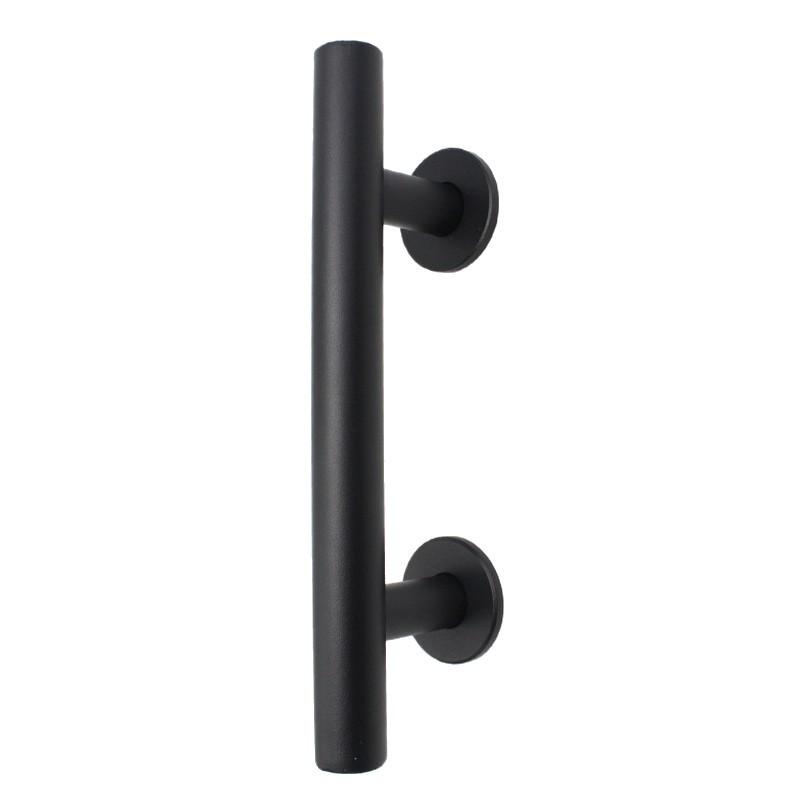 Adjustable Heavy Duty American Style Sliding Barn Door Handle and Floor Guide Hardware