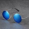 MYT_0343 Lunettes de Soleil Polarisées Hommes Femmes Rétro Rondes Lunettes de Soleil Monture Métal Lunetterie Conduite Oculos De Sol UV400