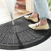 Nordic Crescent Doormat, Anti-Slip Entrance Rug for Indoor/Outdoor, Eco-Friendly Rubber Floor Mat, Anti-Slip & Mold-Resistant