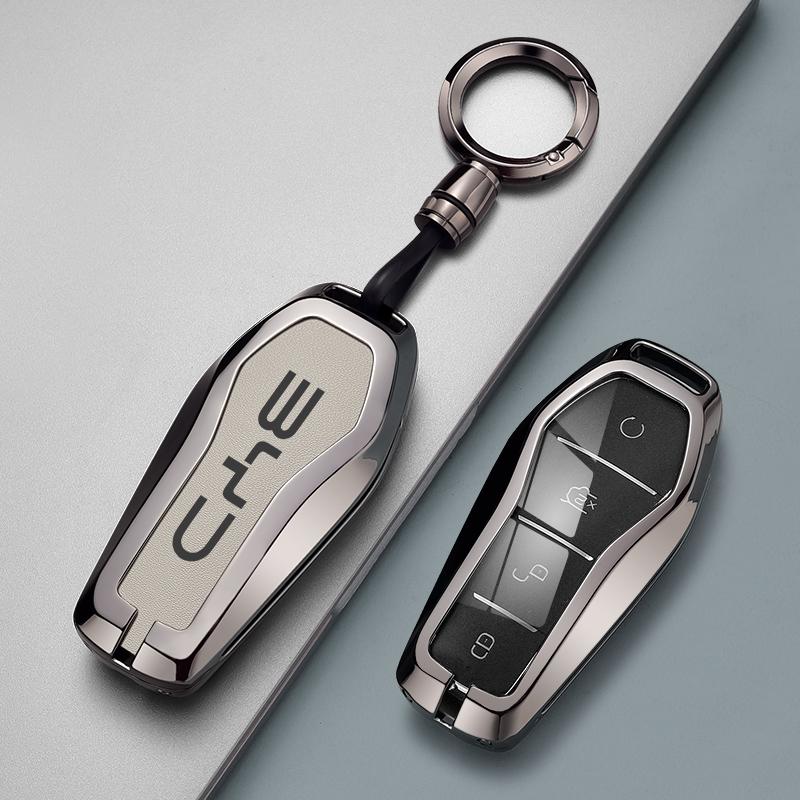 Applicable To BYD Car Key Set Qin PLUS Tang DMI Dolphin Song Plus Hanyuan Seal Frigate 07 Cladding