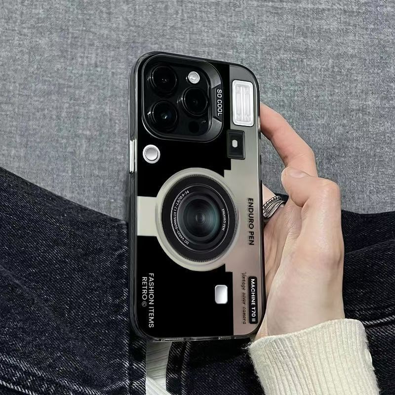 Coque de téléphone créative appareil photo pour téléphone Apple 11Pro iPhone11Promax nouveau 11 avancé 11Pro rétro