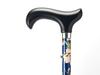 Merry Sticks / Bright Life / Folding Walking Stick / Cane / Bellflower (Blue)