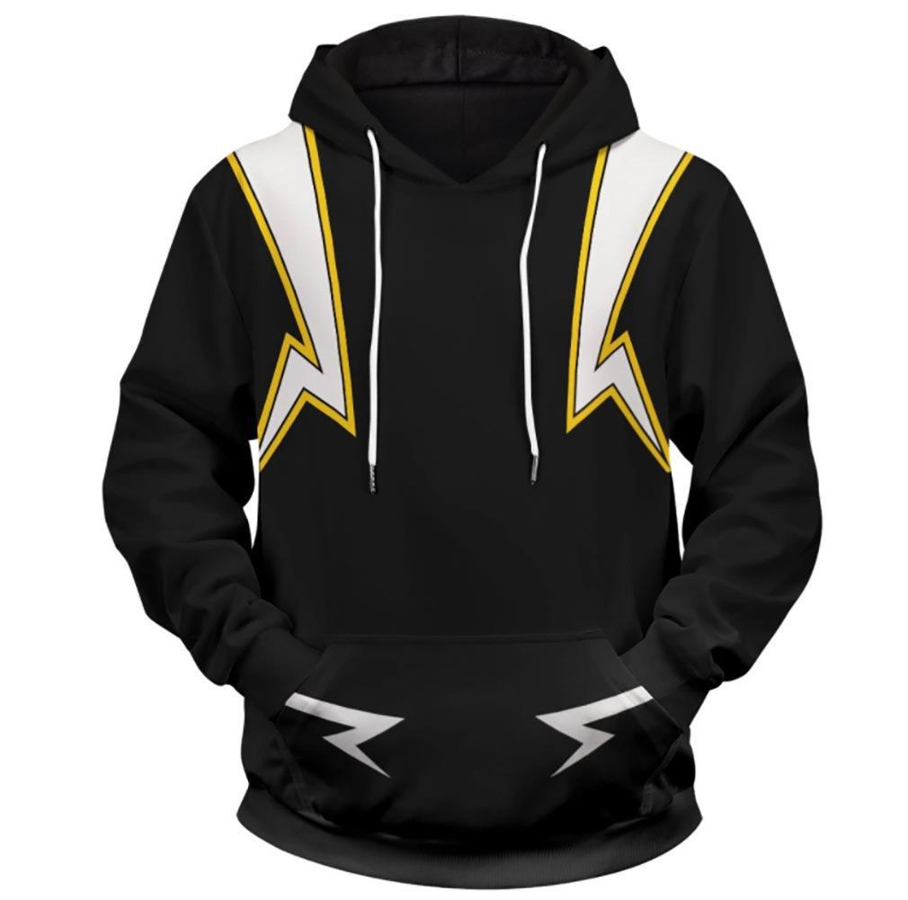 Моя геройская академия аниме-толстовка с капюшоном Midoriya Izuku с принтом для мужчин и женщин, повседневная свободная толстовка с длинным рукавом, уличная одежда Harajuku S