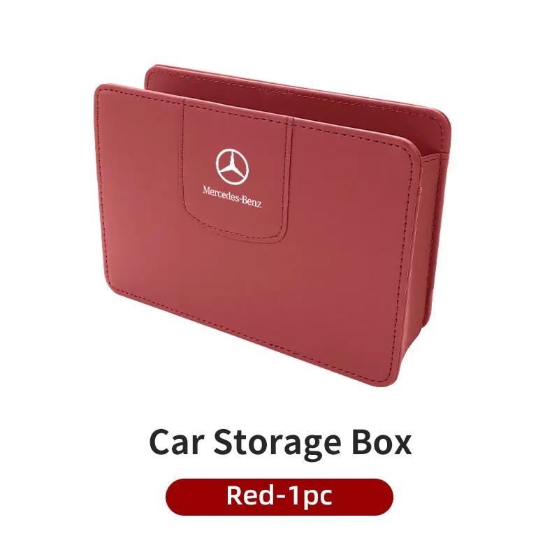 GLC GLB Car Side Seat Door Organizer Small Stuff Hanging Storage Bag For Mercedes Benz CLK GLC W212 C200 C300 W203 W204 W205 W1