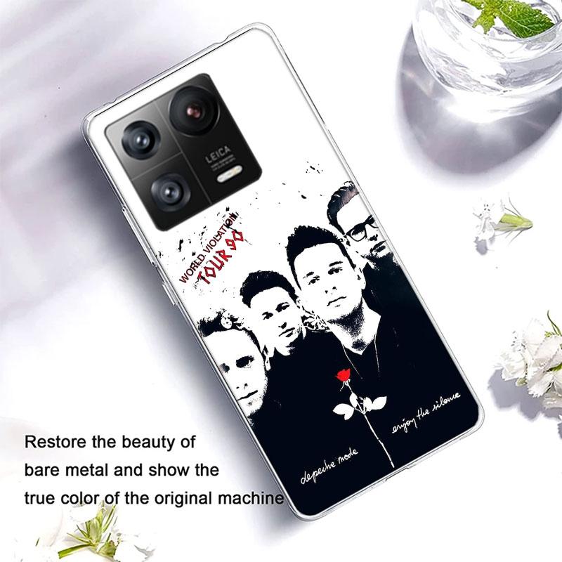 Rock Band Depeches Modes Phone Case For Xiaomi Poco F7 Ultra X7 X6 M8 M7 M6 M4 M3 Pro X4 Mi 15 15T 14 14T 12T 12S 10T Pro 12 11