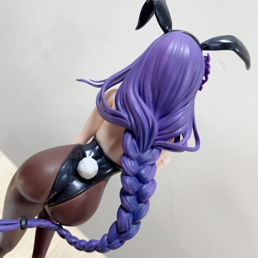 25CM Genshin Impact Raiden Shogun Beelzebul Bunny Version Mädchen Figur PVC Action Anime Modell Spiel Statue Puppe für Erwachsene Spielzeug Geschenk