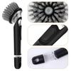 Creative Automatic Liquid Dishwashing Brush Non-Slip Cookware Cleaner Brush  Sink Cleaning