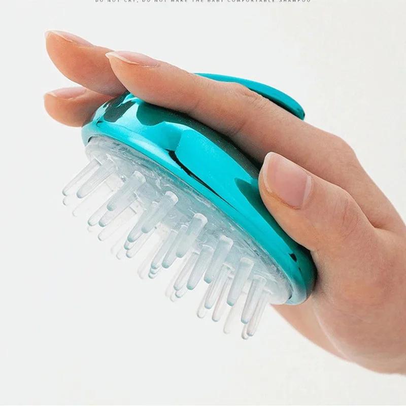 New 1 Pack Upgrade Soft Shampoo Brush Head Massage Brush Massage Comb Shampoo Anti-Dandruff Anti-Itching Head Grabber