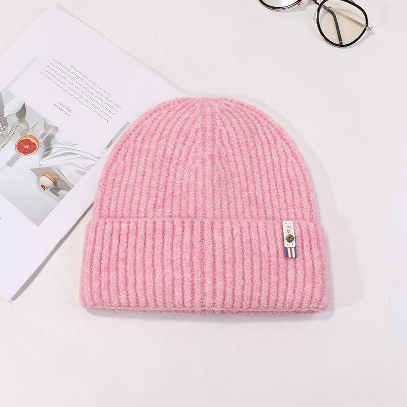 

Small wool hat student versatile ear protector knitted hat Korean version outdoor cold hat male tide One size fits all