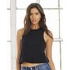Bella + Canvas Womens/Ladies Racerback Cropped Sleeveless Tank Top