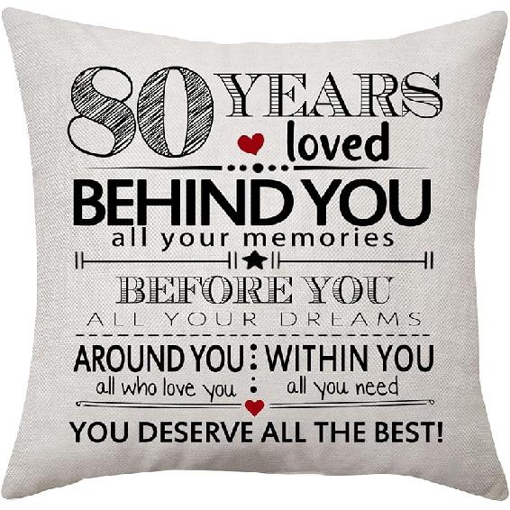 Вдохновляющий подарок для девочек и мальчиков 10 лет, подростков Наволочка для декоративной подушки на 10-й день рождения Дочери Сыну Внучки Внука Сестры Племянницы 80