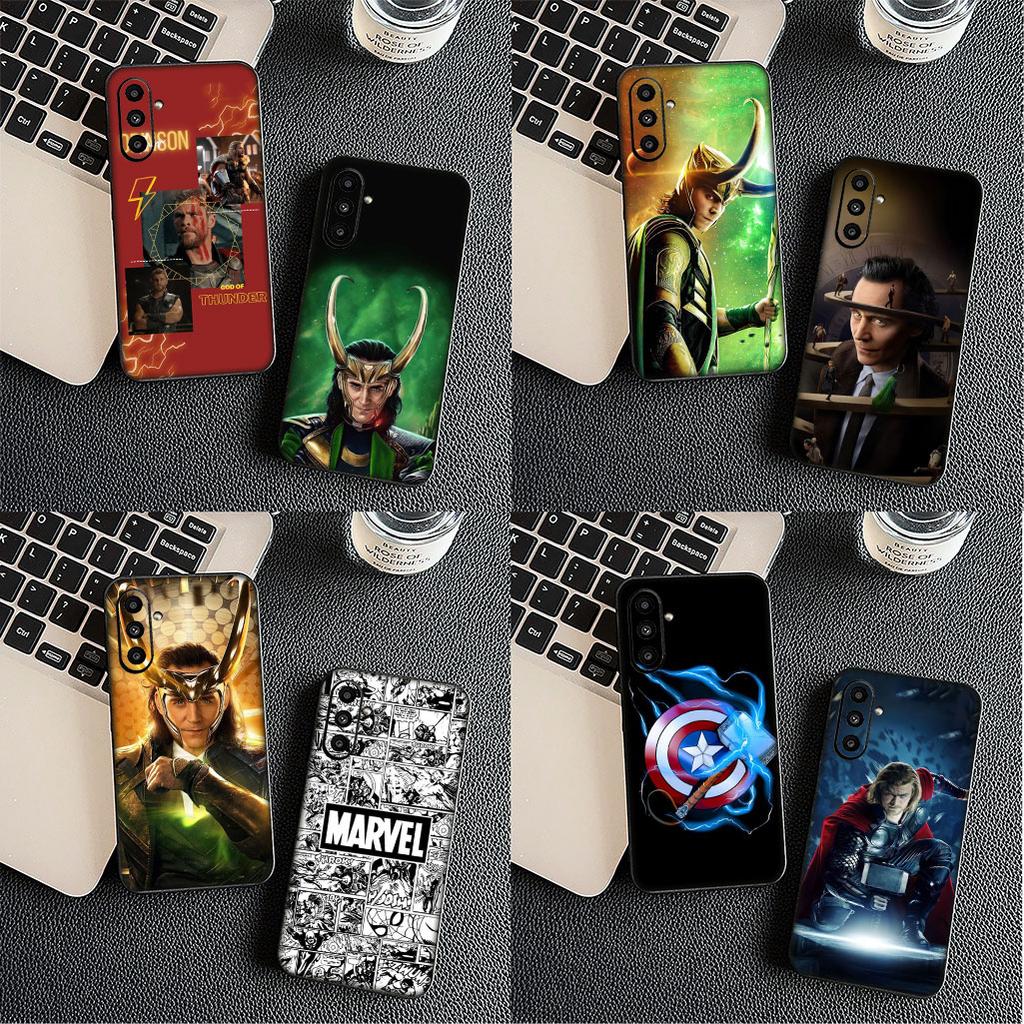 Cover for Xiaomi Redmi Note 12 10 11 9 Pro 10C 12C 9T 9A 10A 12S Note11 Note12 5G 4G Phone Case Loki Marvel Thor Odinson