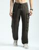 Rock It Men's Solid Straight Fit Cargo
