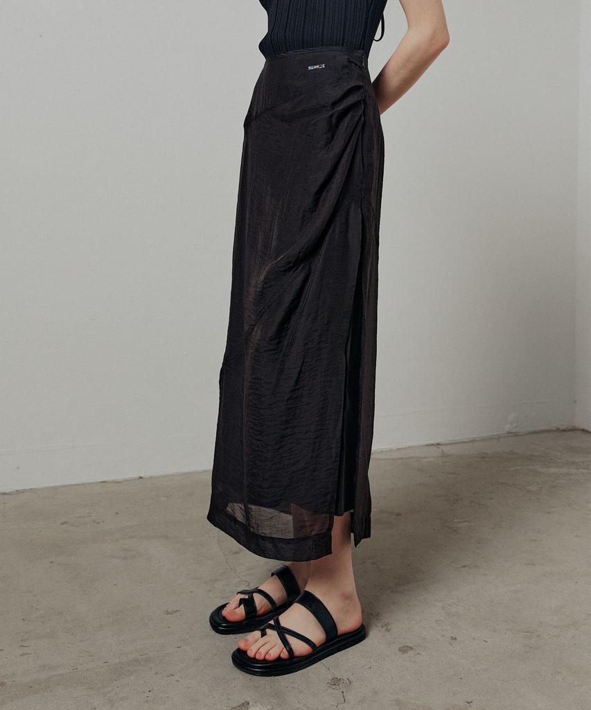 ARTID See-Through Layered Long Skirt_3Colors